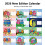 Kits de peintures de calendrier 2026, calendrier de-Bleu ciel 7