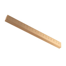 Presse-papier antique avec règle de mesure, presse-papier-18cm