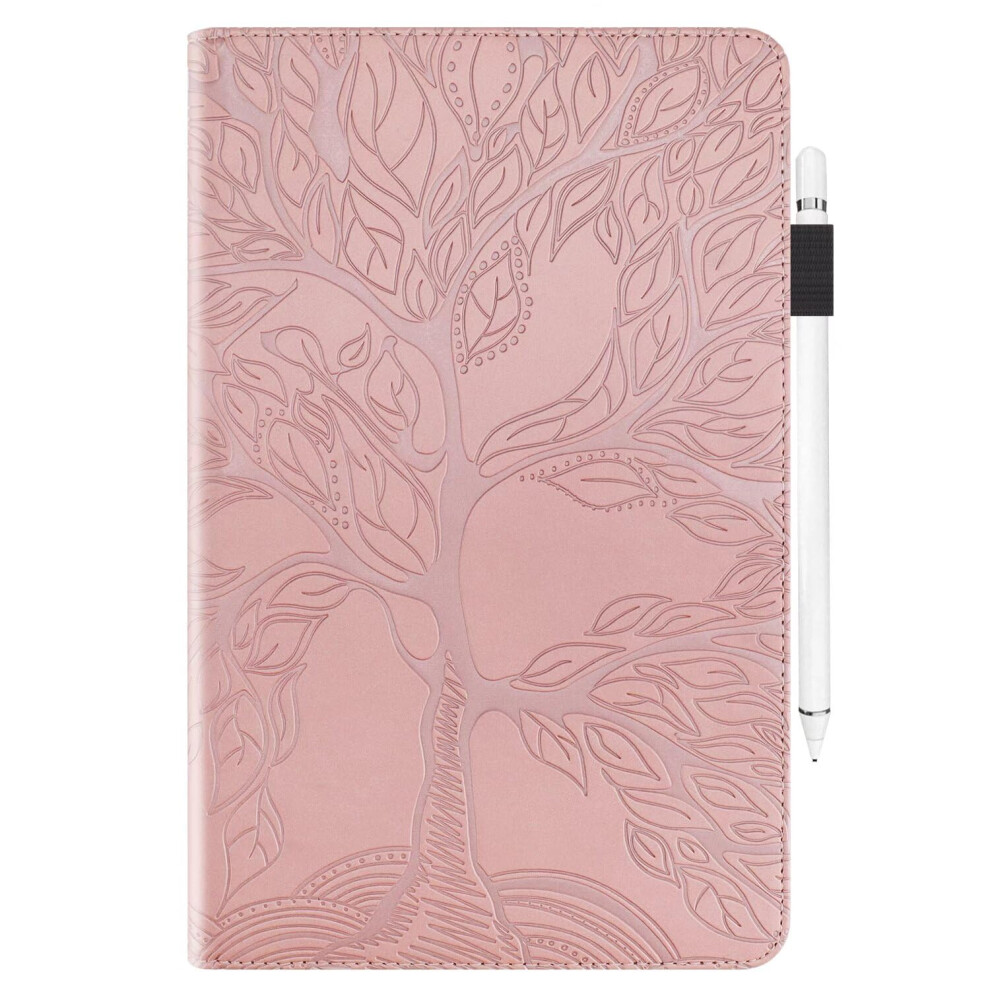 Case Fits Ipad Air 11 Inch M3/M2 For Ipad Air 5Th/4Th Gen Lightweight Antislip Folio Auto Wake Pink 9001264936259