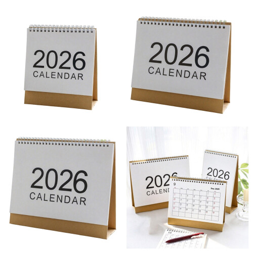 Calendrier de bureau 2026, calendrier domestique, calendrier-M 2