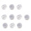 Ceramic Blend Ear Stoppers Skin Friendly Soundproof-White 1