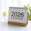Calendrier de bureau 2026, calendrier domestique, calendrier-M 7