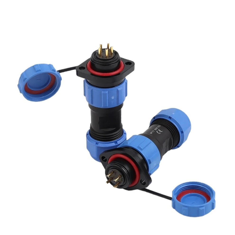 Sp17 Ip68 Waterproof Aviation Rf Connector 7 Pin Male Female Solder Type For 610Mm Cable 9189345587559