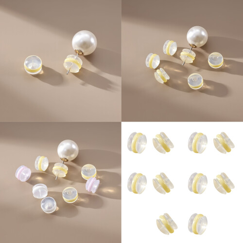 Ceramic Blend Ear Stoppers Skin Friendly Soundproof-White 1