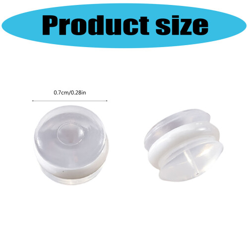 Ceramic Blend Ear Stoppers Skin Friendly Soundproof-White 2