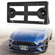 License Plate Holder with WeatherResistant Front Bracket for 20182023 Ford Mustang Models