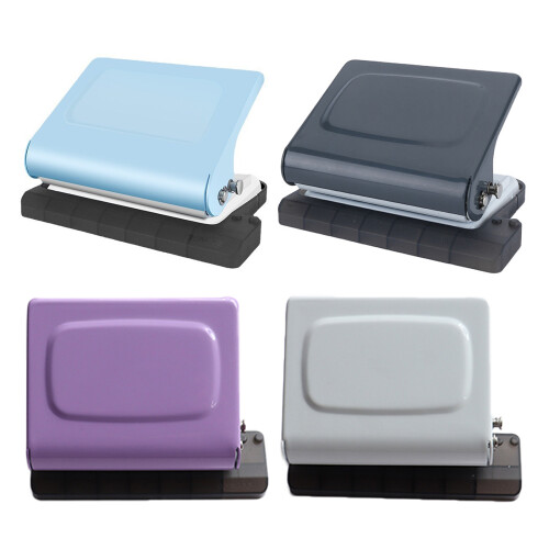 Professionele 10-gaats papierponsmachine voor notebooks,-Wit 1