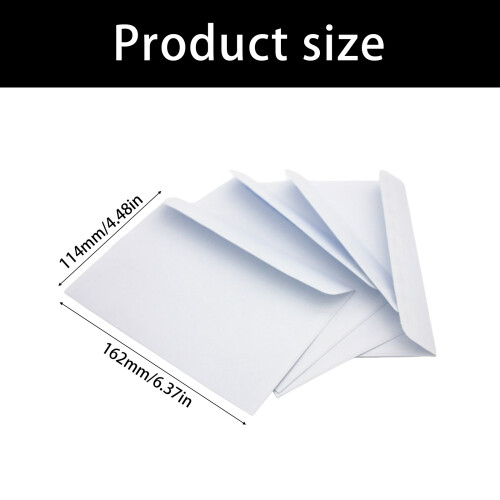 50 stuks documentenveloppen scheurbestendig wit gerecycled 2