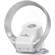 Bladeless Wall-Mounted Fan with Remote Control, 8-Speed Settings, 120 Adjustable, 80 Oscillating Air Supply