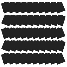 Multifunctionele kraftpapier-cd's-houders 50 stuks-Zwart