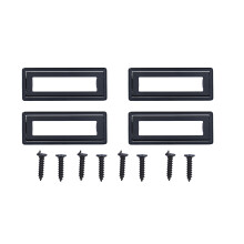 Mail Slot Catcher, Heavy Gauge Wrought Brass for Unmatched Strength, Smooth Rounded Edges for Safety, Custom Mounting Template & Hardware for Quick In
