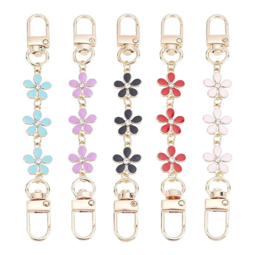 Versatile Adjustable Flower Charm Chain Extender-Blue 1