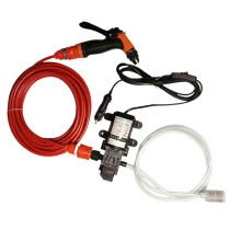 12V Portable Pressure Washer for Car, RV, Boat and Patio Cleaning – Compact Electric Water Sprayer