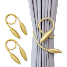 Podwiązki do zasłon DIY, nowoczesny minimalistyczny wystrój w stylu rustykalnym do biura, na patio, do salonu, jadalni, sypialni, kuchni i