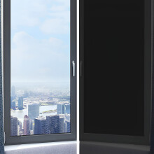 Lámina para ventanas con control de calor, bloqueo solar, pantalla magnética ajustable, privacidad diurna, efecto decorativo, fácil instalación,