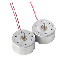 Miniaturowy silnik prądu stałego do projektów DIY, silnik elektryczny prądu stałego z cewką z czystej miedzi i konstrukcją o wysokiej