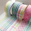 6Rolls Gridded Masking Tape Adhesive Decorative Tape for-R 3