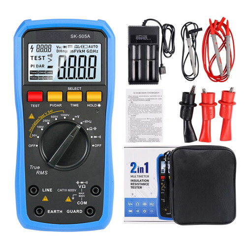 Efficient Electrical Testing Device Resistor Meter for Safe &