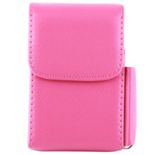 Elegantes Zigarettenetui aus PU-Leder für Damen und Herren mit praktischem Klappverschluss, ideal für den täglichen Gebrauch und als Geschenk.