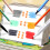 4-pack blanco schetsboekset, 50-Graffiti schattig huisdier 3
