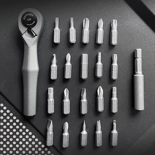 22 in 1 Precision Screwdriver Bit Screwdriver Set Ratchet 2