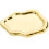 Creative Cloud Formed Ceramic Jewelry Tray Multifunctional-Gold 1