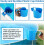 8 Pack Pool Cup Holders for Above Ground Pool Accessories Fits 2' Bars Secure ClipOn Design 2