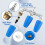 Power Washer Triple Turbos Nozzle 360Rotating Design Durability 7