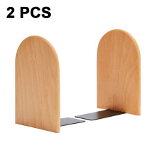 Fermalibri in legno resistenti, in legno di faggio naturale per un'ampia applicabilità, design antiscivolo, fermalibri decorativi, stile classico