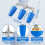 Power Washer Triple Turbos Nozzle 360Rotating Design Durability 3