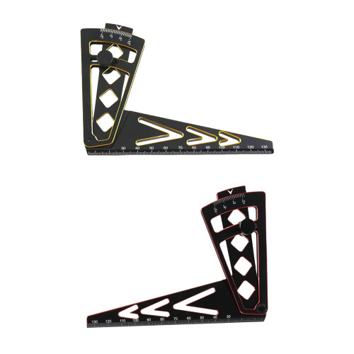 Multifunction   Car Height Measuring Tool Aluminum-black gold 1