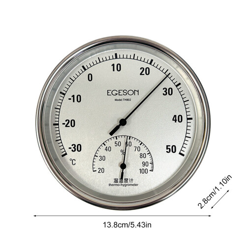 Reliable Wall Mounted Thermometers Hygrometer Temperature Test 2
