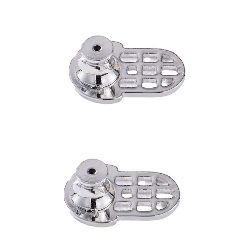 Upgraded Earring Support Backs Secure Earring-Silver Style 2