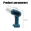 Practical Cordless Electric Blower Air Blower For Garden-Blue 4