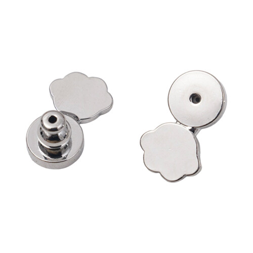 1Pair Sturdy Earring Holders For Droopy Ears-Silver Cat claw