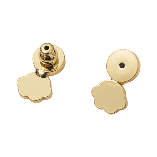 Comfort Lift Earring Support Backs For Sagging-Gold Cat claw