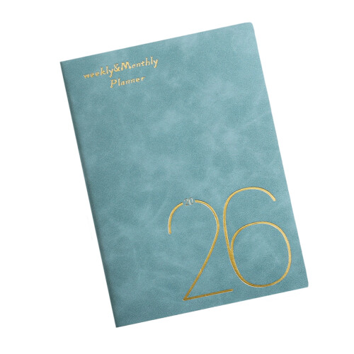A 5 2026 Schema Planner Wekelijkse Planner Kalender-blauw
