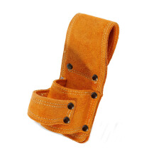 Pochette de ceinture en cuir PU, étuis faits à la main,-2 trous