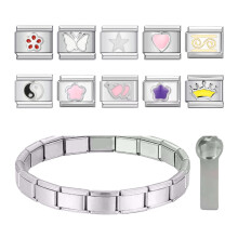 Creatieve Italiaanse bedelarmbandset Handgemaakte-Set 2