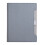 Nachfüllbares Hardcover-Tagebuch mit 6 Ringen,-grau 1