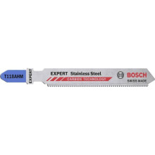 Bosch Zubehör 2608900561 EXPERT „Edelstahl“ T 118 AHM Stichsägeblatt, 3 Stück 3 Stück(e)