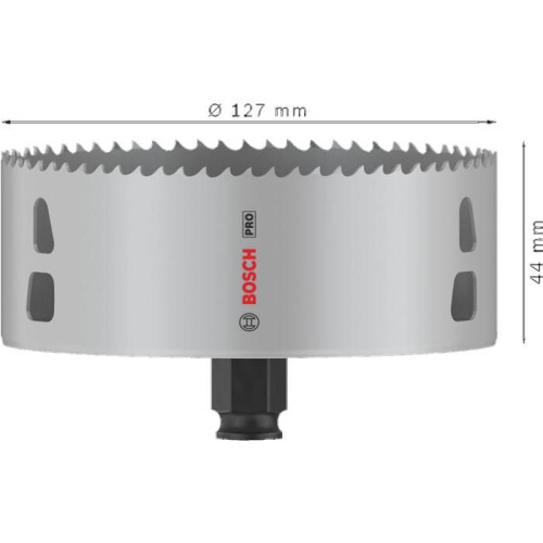 Bosch Scie trépan BOSCH PRO Multi Material PC Plus, 127 mm 2