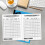 Ergonomic Bill Organizers Notebook Tear Resistant Paper 6