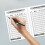Ergonomic Bill Organizers Notebook Tear Resistant Paper 2