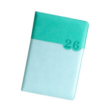 2026 Day Planner 2026 Leather Academic Journal Notebook-Green