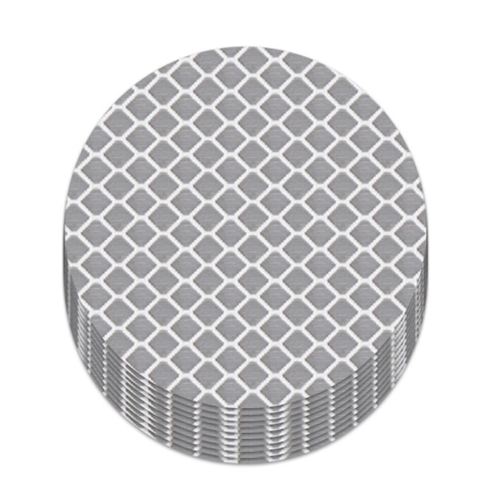 Waterproofed Reflective Tape 10Pack Car Warning Sticker Driveway Reflectors For Bicycles White 9119770704177