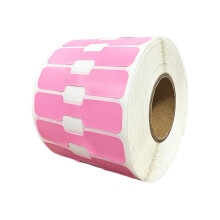 2000PCS Anpassbare Schmuck Preis Aufkleber Papier Aufkleber-Rosa