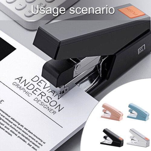 Heavy Duty Stapler with 1000 Staple 50 Sheets Capacity-Black 1