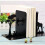 Metal Books Stand Elegant Bookends Bookshelfs Table-thin cat 4