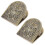 2 Stuks Antieke Document Clip Multifunctionele Bladwijzers-D 1